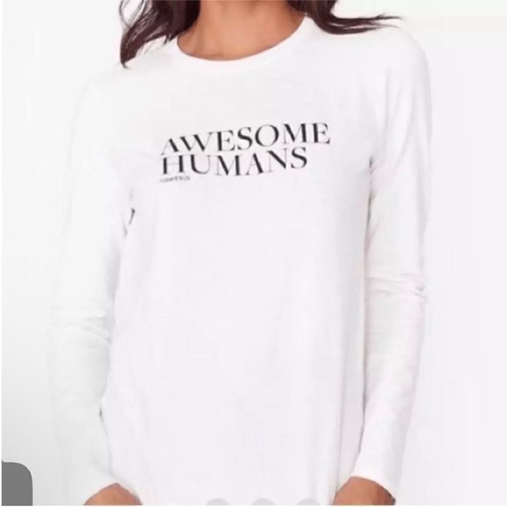 FIGS Awesome Humans Wear FIGS Long Sleeve Tee